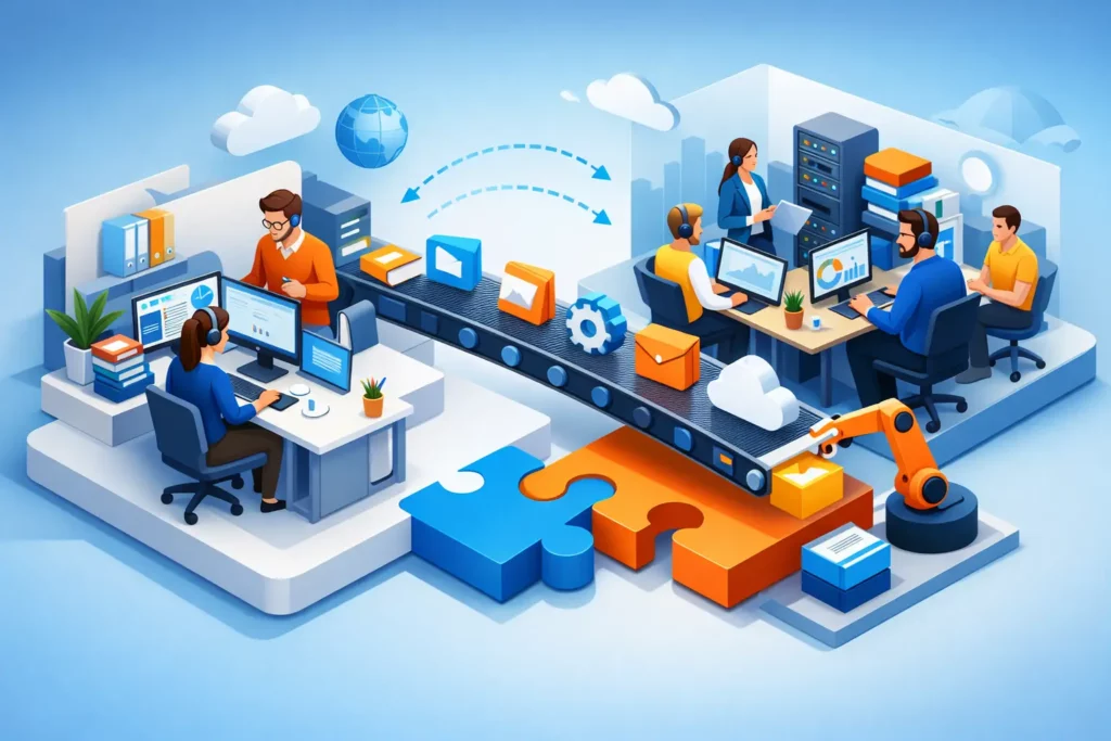 Backoffice Support auslagern mit System