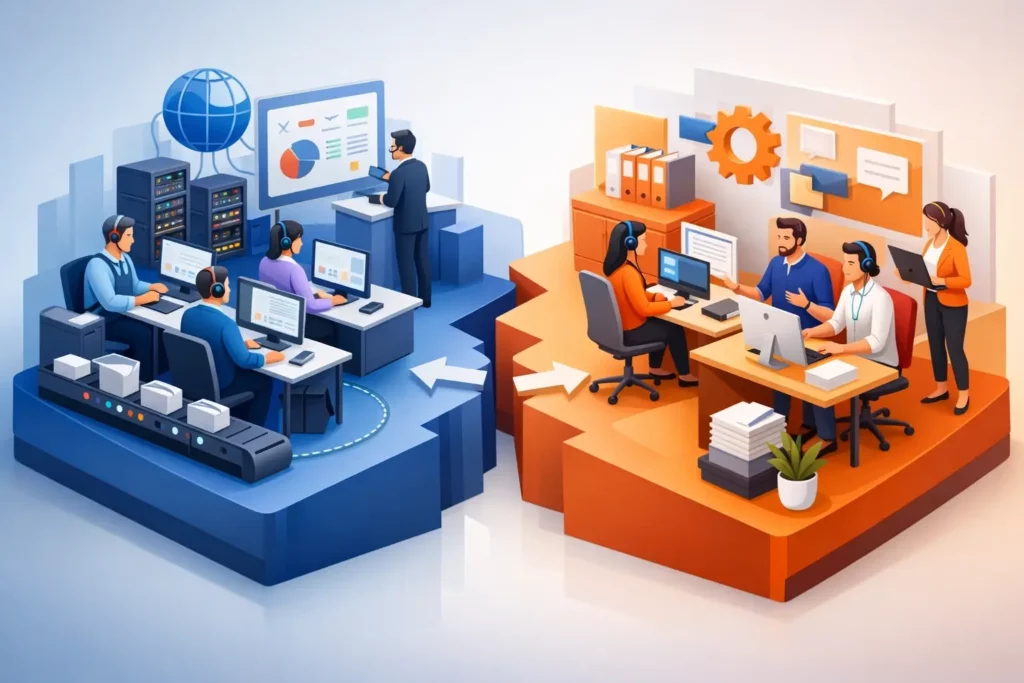 BPO versus Eigenabwicklung im Kundenservice