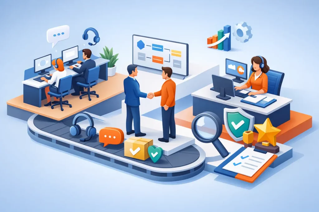 Callcenter Outsourcing mit klarer Qualität