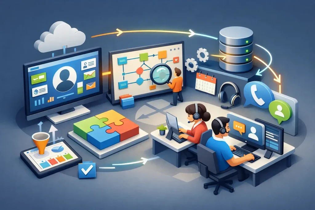 CRM-Anbindung im Contactcenter richtig planen