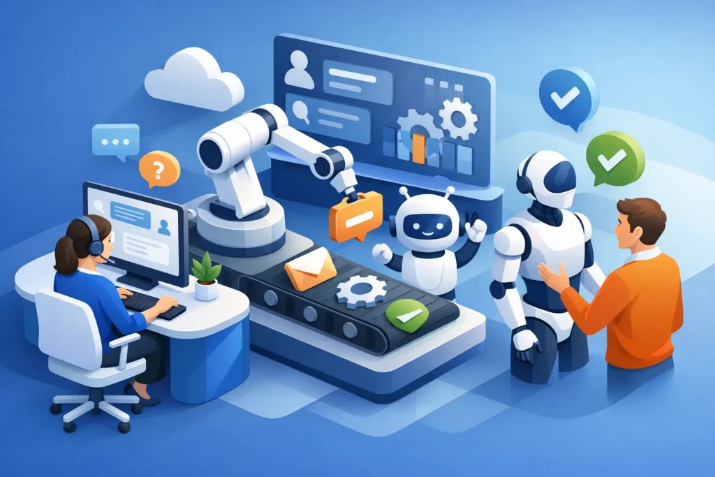 Kundenservice mit Automation kombinieren