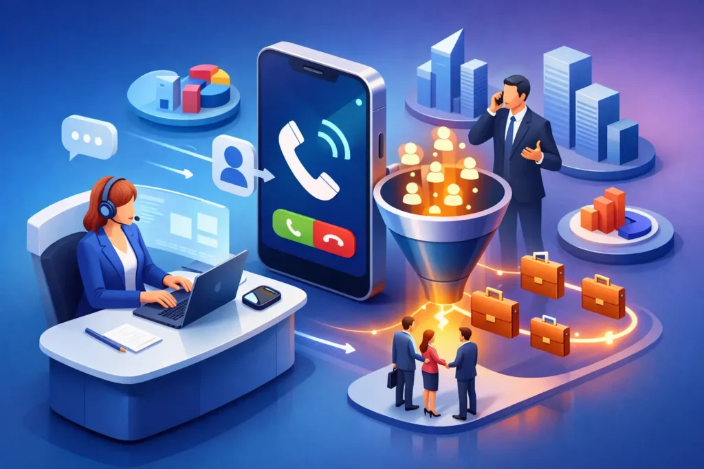 Leadgenerierung per Telefon im B2B