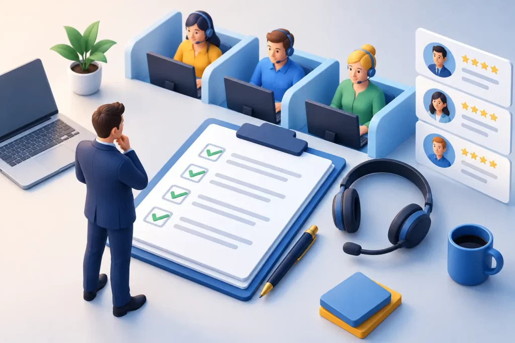 Leitfaden für die Callcenter-Ausschreibung
