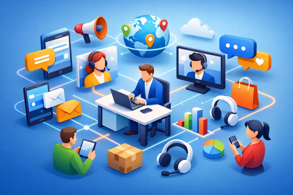 Multichannel Kundenkommunikation für Unternehmen