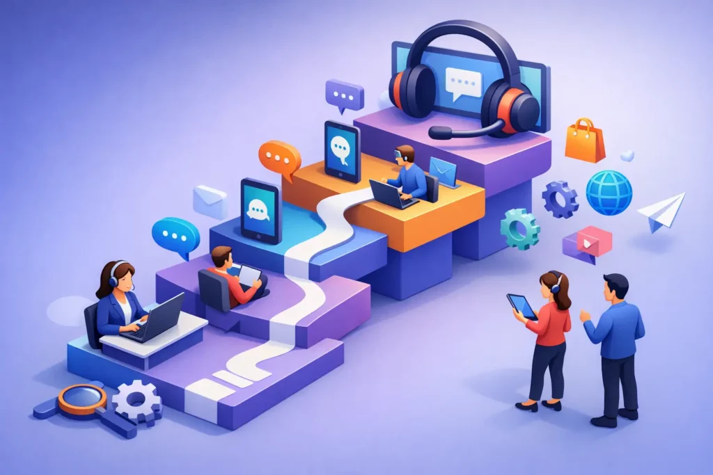 Multichannel Support richtig aufbauen in 7 Schritten